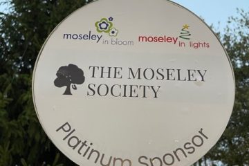 Moseley Society - Platinum Sponsor Plaque