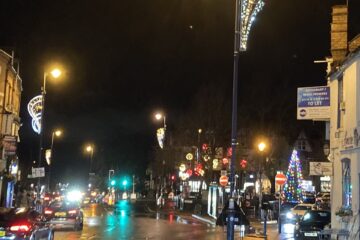 Lights in St. Mary's Row