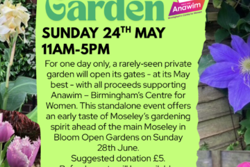 Anawim Open Garden - Sunday 24th 2026