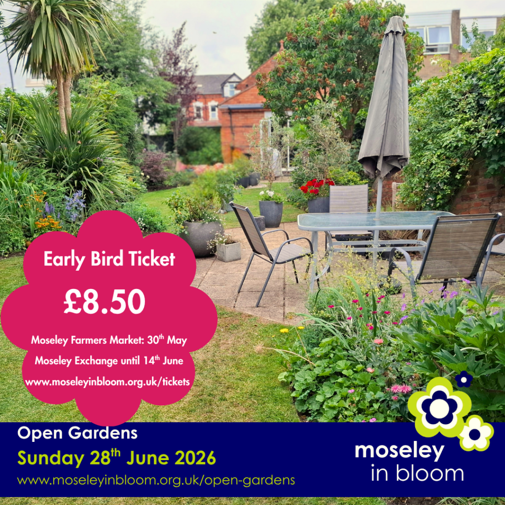 Open Gardens - Get your Early Bird Ticket!