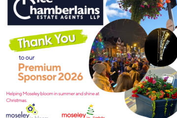 Thank You - Rice Chamberlains, Moseley